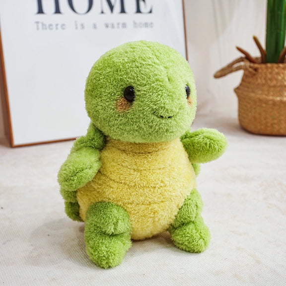 Simulated Little Turtle Plush Pillow, 11.8 Inch Cute Turtle Decor Stuffed Animal Plushies Stuffy,Soft Toy Gift for Birthday Christmas Valentine's Day