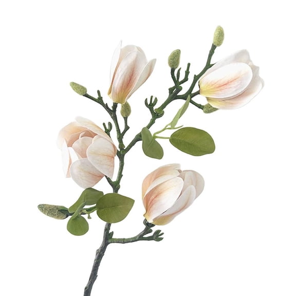 Simulated Magnolia Flower Branches Home Decoration