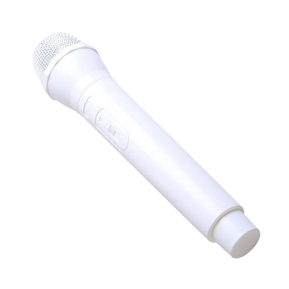 Simulated Microphone Props, Mics Microphone Model Fake Microphone White