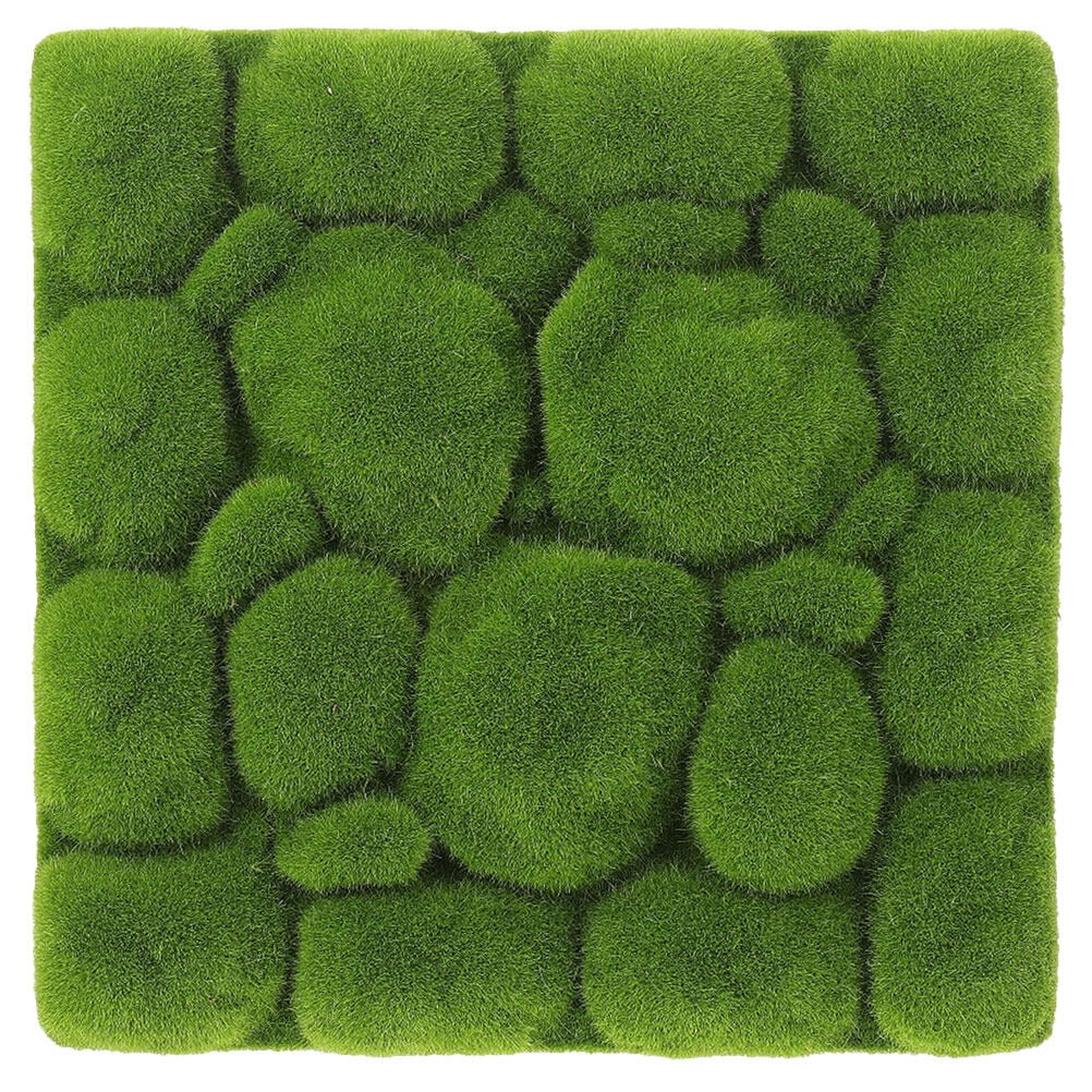 Simulated Moss Panel Backdrop Plant Decor Background Moss Wall Panel