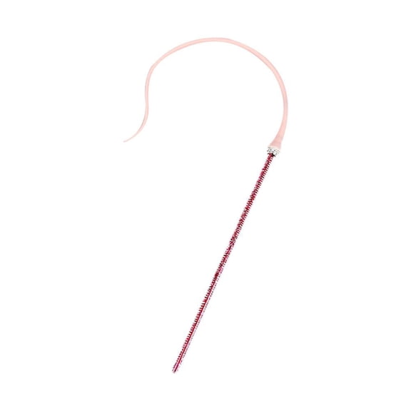 Simulated Mouse Tail Cat Toy Cat Teaser Funny Stick Tail~ Silicone Long L5T4