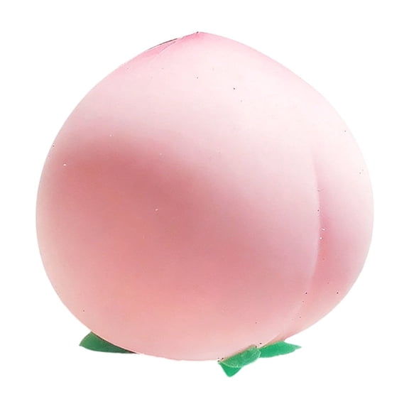 Simulated Peach Slow Rising Squeeze Toys, Simulated Peach Squishies Fidget Toys for Adults, Super Soft Sensory Stress Ball Squeeze Toys for Stress Relief