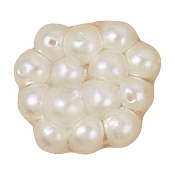 Simulated Pearl Squishy Crunchy Ball, Available in 2.4 or 4 Inch Size, Slow Rising Sensory Pinch for Adults, Cute Fidget Gift for Relaxation, Party Favor Idea