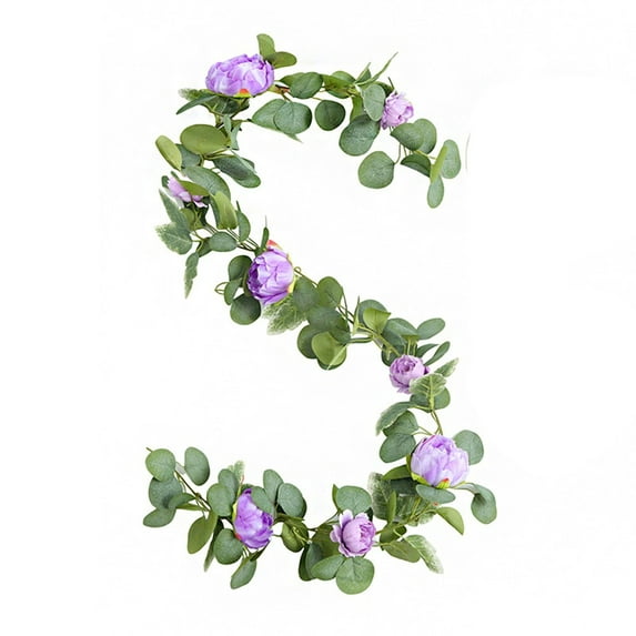 Simulated Peony Vine Air Conditioning Pipe Cover Living Room Ceiling Decoration