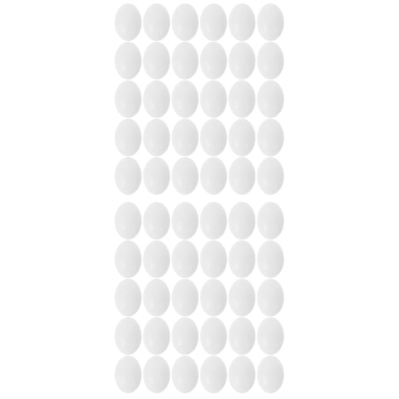 60 Pcs Simulated Eggs for Loft Birds Nesting, Solid Homing Accessories Ideal for Racing and Bird Care