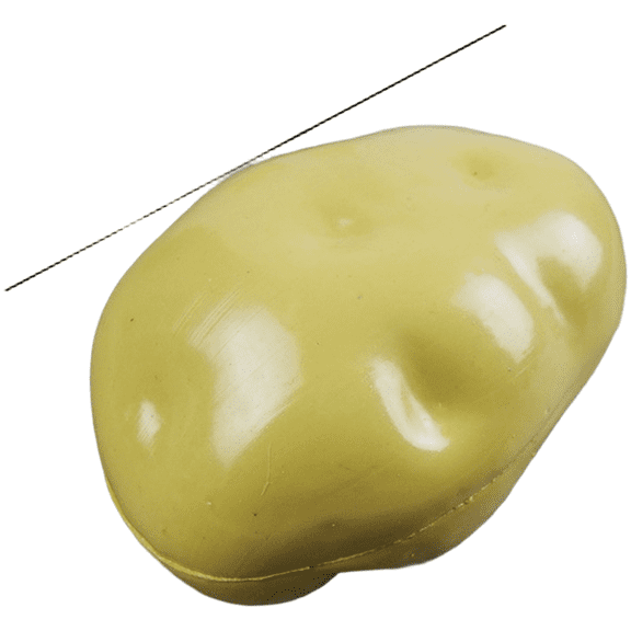 Simulated Plastic Potato Realistic Vegetable Model for Farmhouse Kitchen Cabinet