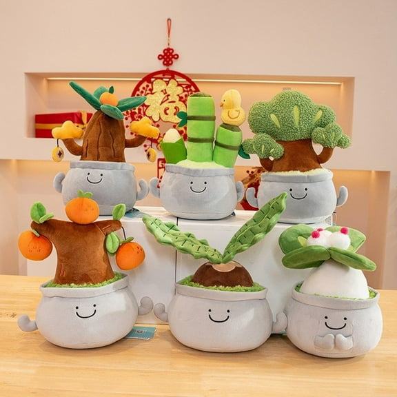 Simulated Potted Plush Toy, Stuffed Animals Plush Toys, Plush Pillow Toys, Cute Plush Dolls, Christmas Gifts