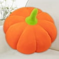 thumbnail image 1 of Simulated Pumpkin Pillow Plush 21.6 inch Cushion Fall Decorations Stuffed Throw Pillows, Thanksgiving Christmas Halloween Bedroom Sofa Couch, Pumpkin Toy Gifts for Women Kids, 1 of 7