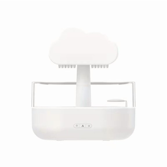 Simulated Raindrop Aromatherapy Machine - USB Desktop Humidifier & Essential Oil Diffuser with Color Lighting