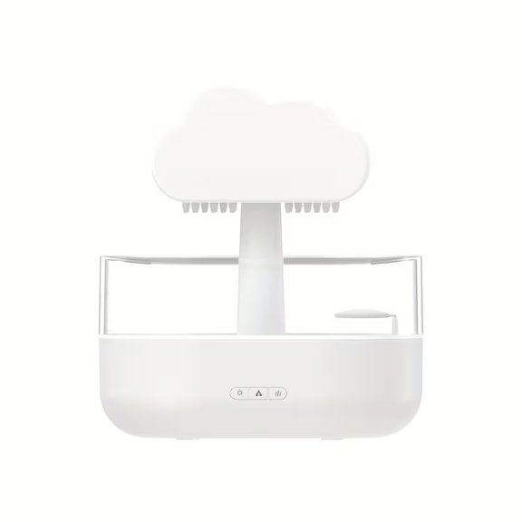 Simulated Raindrop Aromatherapy Machine - USB Desktop Humidifier & Essential Oil Diffuser with Multicolor LED Lighting