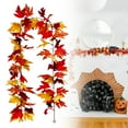 thumbnail image 1 of Simulated Rattan Maple Hanging, Seasonal Decor, Style Y, Autumn Decoration Simulation Maple Rattan Wall Hanging, Natural Leaf Design for Home Seasonal Fall Decor, Kingtowag, 1 of 9