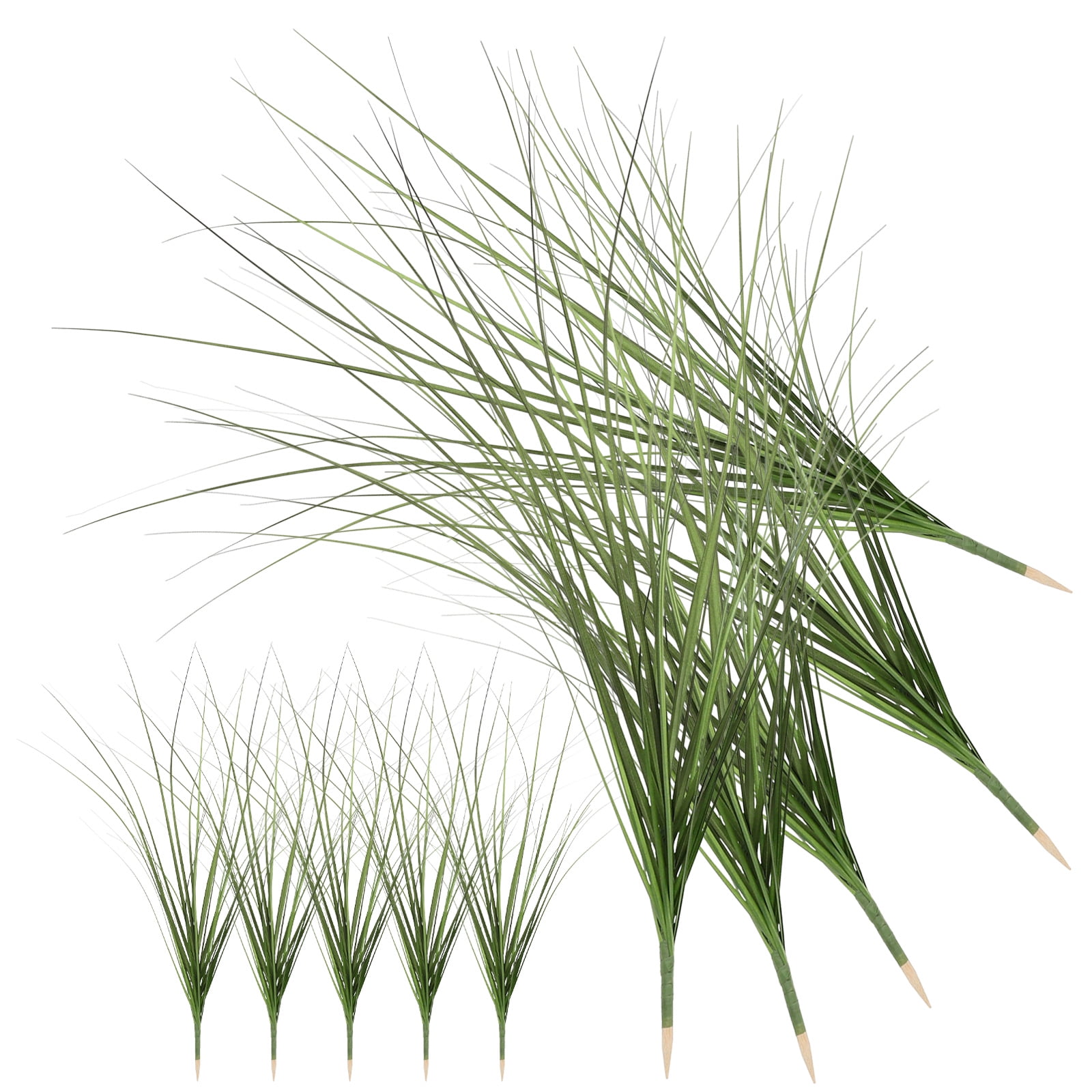 Simulated Reed Grass 10 Pcs Plant For Decor Faux Plants Indoor Fake ...