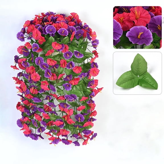 Simulated Rose Artificial Flower Conditioning Duct Blocking Living Room Ceiling Decoration Plastic Wrapping Plants Fake Flowers Vines Artificial Flowers 27in