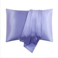 thumbnail image 1 of Simulated Silk Pillowcase Set | Satin-Like Polyester | 20x30 Inch | Envelope Closure | Soft Touch | Reduces Hair Frizz & Split Ends | Fade-Resistant Colors | 2-Pack | Easy Care | Multiple Color, 1 of 2