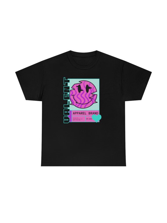 Simulated Smiley T-Shirt