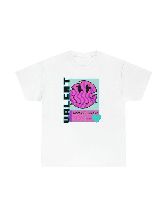 Simulated Smiley T-Shirt