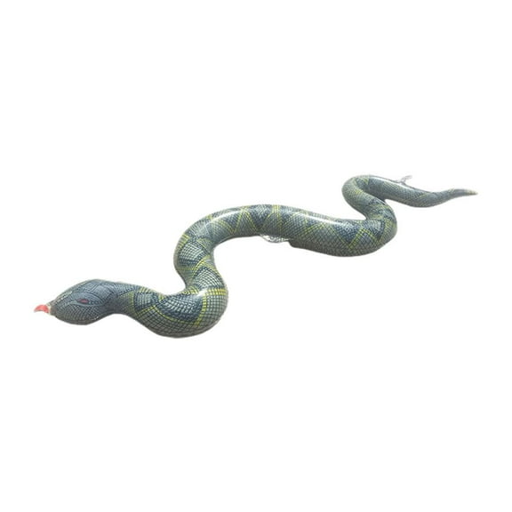 Simulated Snake Fake Snake Animal Water Toy Party Trick Inflatable. Games as09