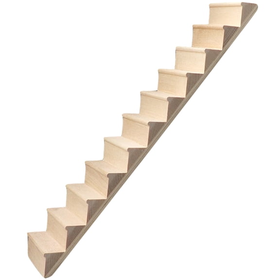Simulated Stair Wooden Stair Decor Delicate Miniature Furniture Decor DIY Accessory