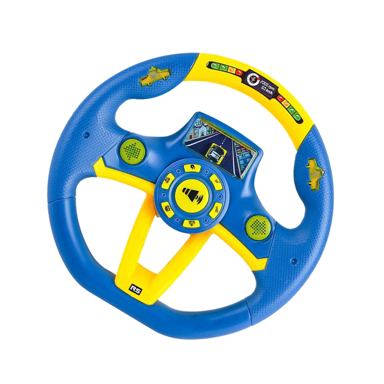 Simulated Steering Wheel Pretend Driving Toy for Treehouse Busy Board