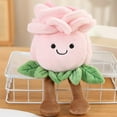 thumbnail image 1 of Simulated Tree Potted Doll Dracaena Sanderiana Doll Plush Toy Creative Green Plant Ornaments, 1Pc | Soft Plush Doll Toy With Shy Expression, Perfect For Home/Office, 1 of 6