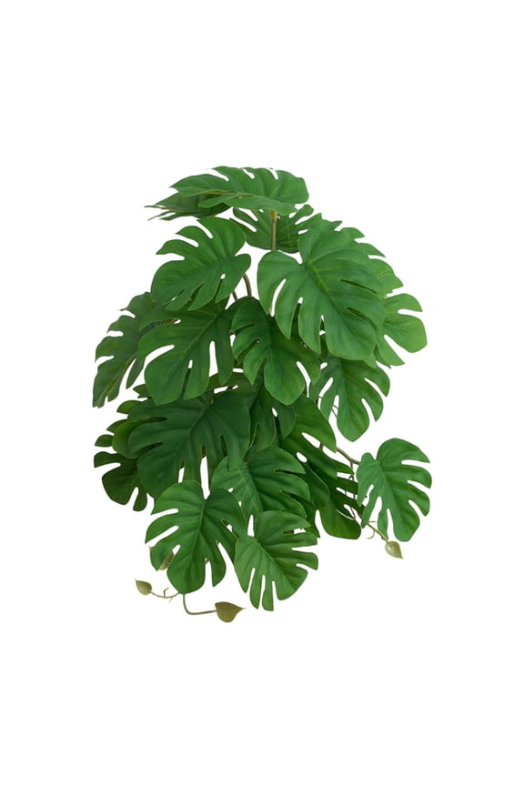 Simulated Turtle Shell Leaves, Cosmug Fake Terrarium Plant, Artificial Turtle Shell, for Terrarium Decor, Reptile Habitat Decor, Amphibian Habitat Decor, Vivarium Decoration