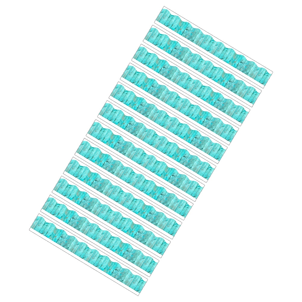 Simulated Wood Grain Bulletin Board Border Embellishments for Crafting The Cerulean