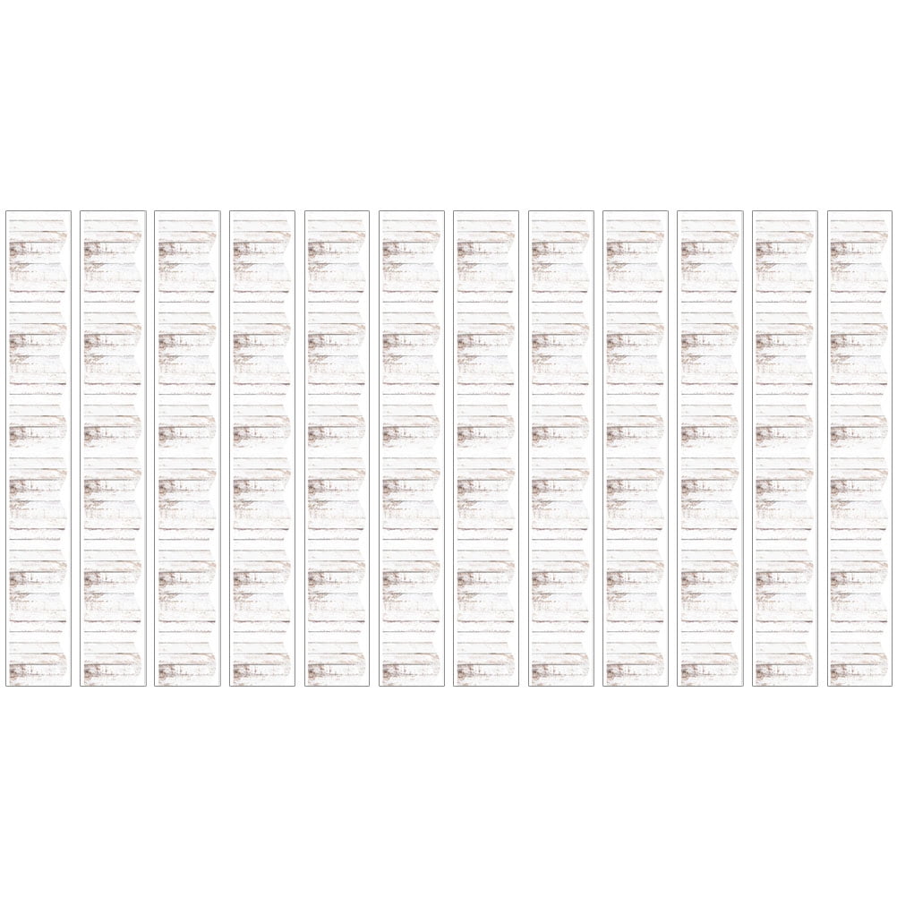 Simulated Wood Grain Bulletin Board Border Replaceable Removable 12 Pcs Detachable