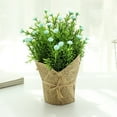 thumbnail image 1 of Simulated flower ball green plant bonsai plastic artificial flower indoor, 1 of 7
