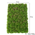 Simulated moss foam board flocking fake moss stone plant background