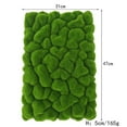 Simulated moss foam board flocking fake moss stone plant background