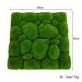 Simulated moss foam board flocking fake moss stone plant background