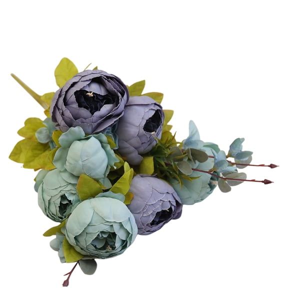 13 European Style Core Peony Flowers Home Table Dress Wedding Photography Decoration Flower Flowers