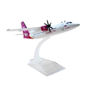 Simulation 16cm Mongolia Hunnu Fokker F50 FK-50 Plane 1 400 Metal Aircraft Model Toys with Display Stand