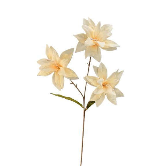 Simulation 3 Small Lily Artificial Flowers Wedding Decoration