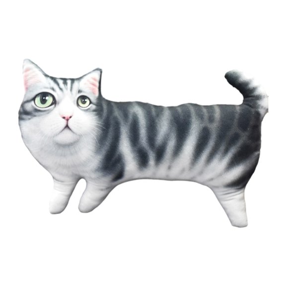 Simulation 3D Cat Cosplay Pillow Cushion Attractive Cute Pattern Bendable