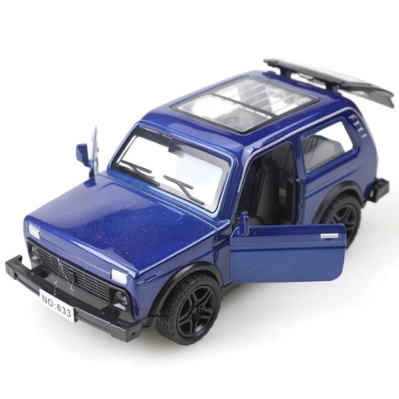Simulation Alloy Model Children's Toy Car Warrior Open Door Car Men's Cake Decoration