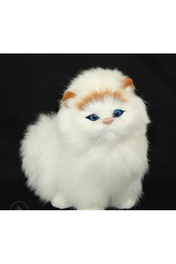 Simulation Animal Model Cat Plush Children's Toy Toy Doll