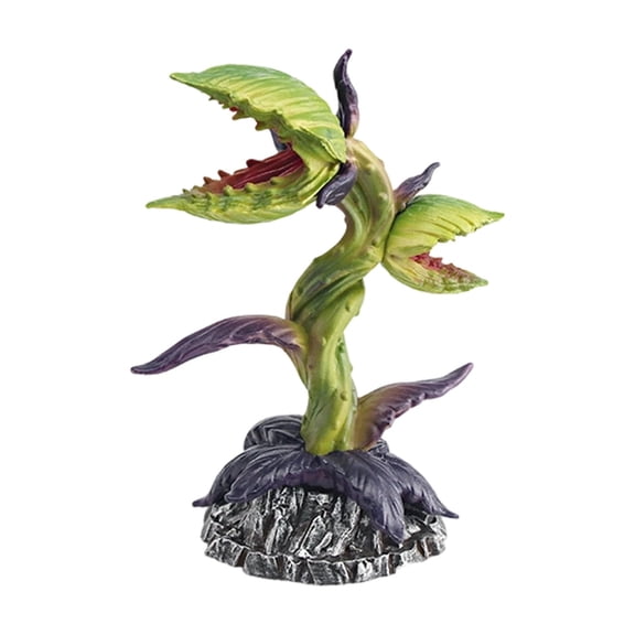 Simulation Artificial Carnivorous Plant Model, Wild Plant Style Scene Decoration For Sand Table Landscape Garden Aquarium, Desktop Decorative Figurine For Teens Home Office