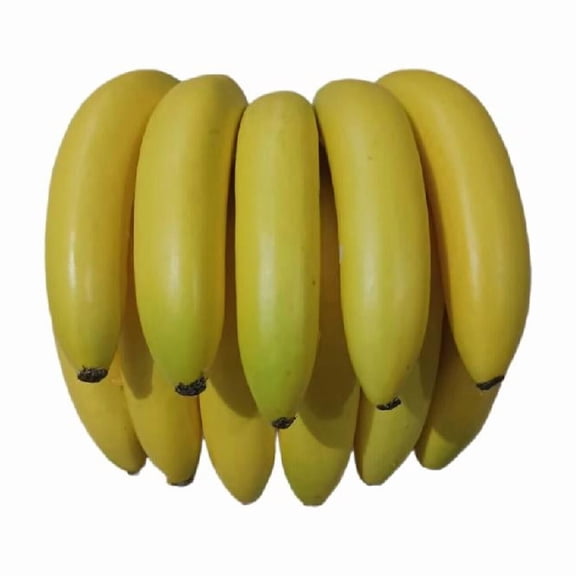 Simulation Artificial Fruit Banana Bunch for Restaurant Hotel Home Garden Wedding Kitchen Decorations Yellow Photo Props
