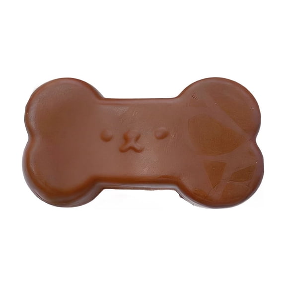 Simulation Bone Squishy Fidget Toys for Adults Soft Tactile Office Desk Accessory Slow Rebound Sensory Gadget Professional Manual Venting Tool 3.15 Inch Brown 1 Pack
