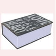 thumbnail image 1 of Simulation Book Safe Box with Combination Lock - Stainless Steel Liner Security Box for Money, Jewelry & Documents | 18x11.5x5.5cm Hidden Storage Box for Home & Office, 1 of 4