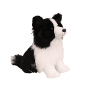 Simulation Border Collie toy Stuffed Animal Realistic Standing Plush Dog Toy Soft Companion Toy