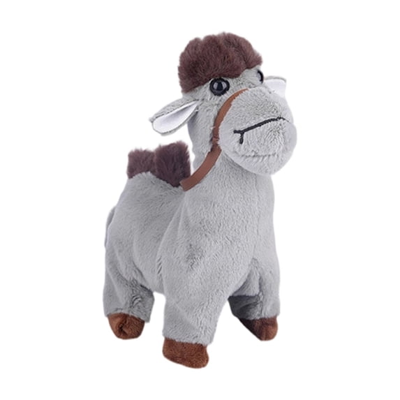 Simulation Camel Toy, Walking & Singing Electronic Plush Animal, Interactive Kids Plush Toy For Playroom Decoration, Gift For Teens & Collectors