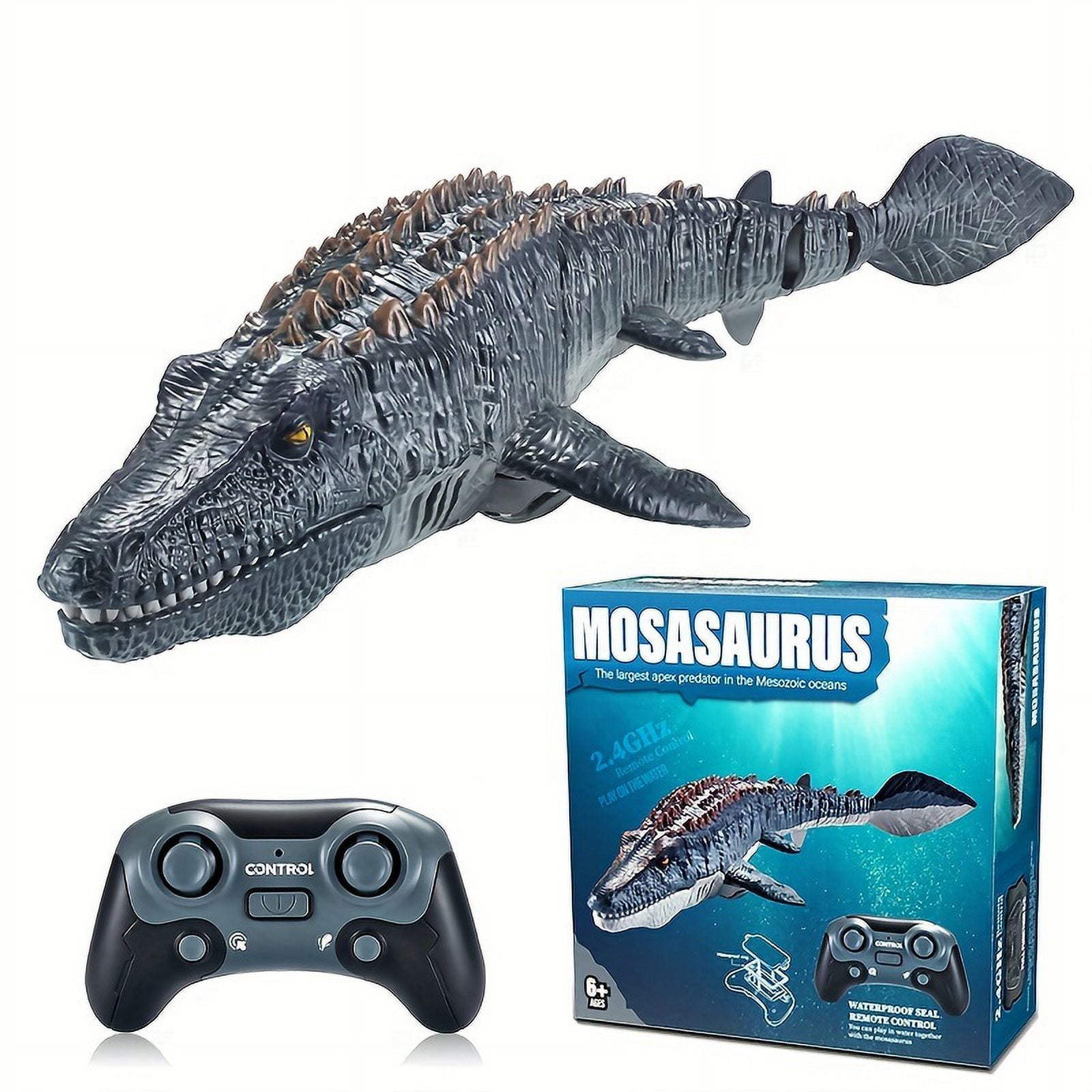 Simulation Canglong Remote Control Water Toy, 2.4G Remote Control, Dinosaur Model, High Speed