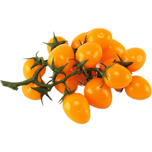 Simulation Cherry Tomatoes Ornament Fake Fruits Model Artificial Cherry Tomatoes Decor Foam Fruit Vegetable Props