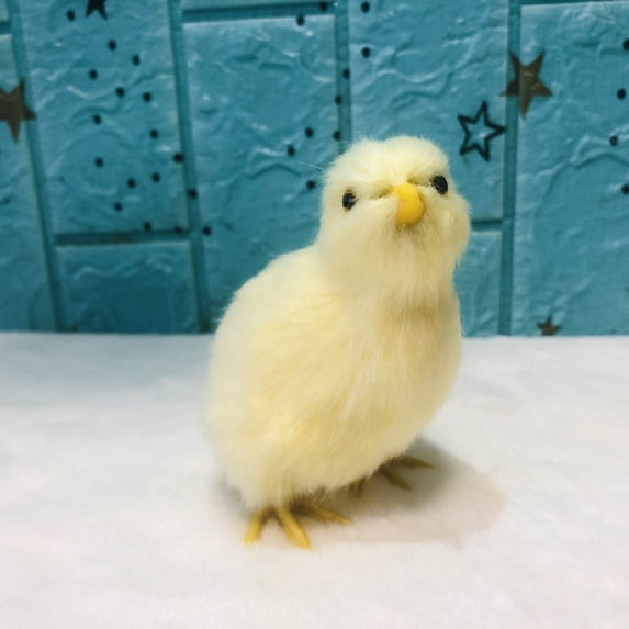 Simulation Chick Plush Toy Realistic Soft Stuffed Animal for Holiday Decor and Theme Party Favors, High Quality Handheld Plush Doll for All Ages