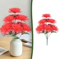 thumbnail image 1 of Simulation Chrysanthemum Sacrificial Flowers, Colorful Artificial Mourning Flowers for Memorial Service Graveside Decor, 1 of 7