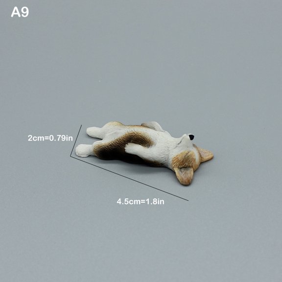 Simulation Corgi Dog Car Dashboard Decoration Cute Dog Car Dashboard Decorative