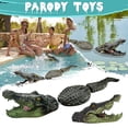 thumbnail image 1 of Simulation Crocodile Floating Ornament, Water Floating Animal Decor for Pool, Yard and Pond, Realistic Crocodile Design, Durable and Waterproof, Perfect for Landscape Decoration, 1 of 7