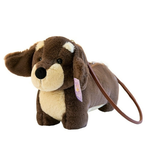 Simulation Dachshund Plush Toy Dog Doll Doll